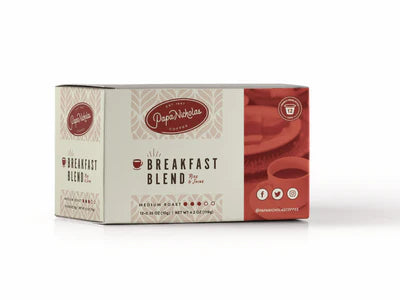 12 Count, Breakfast Blend Single Serve Cups